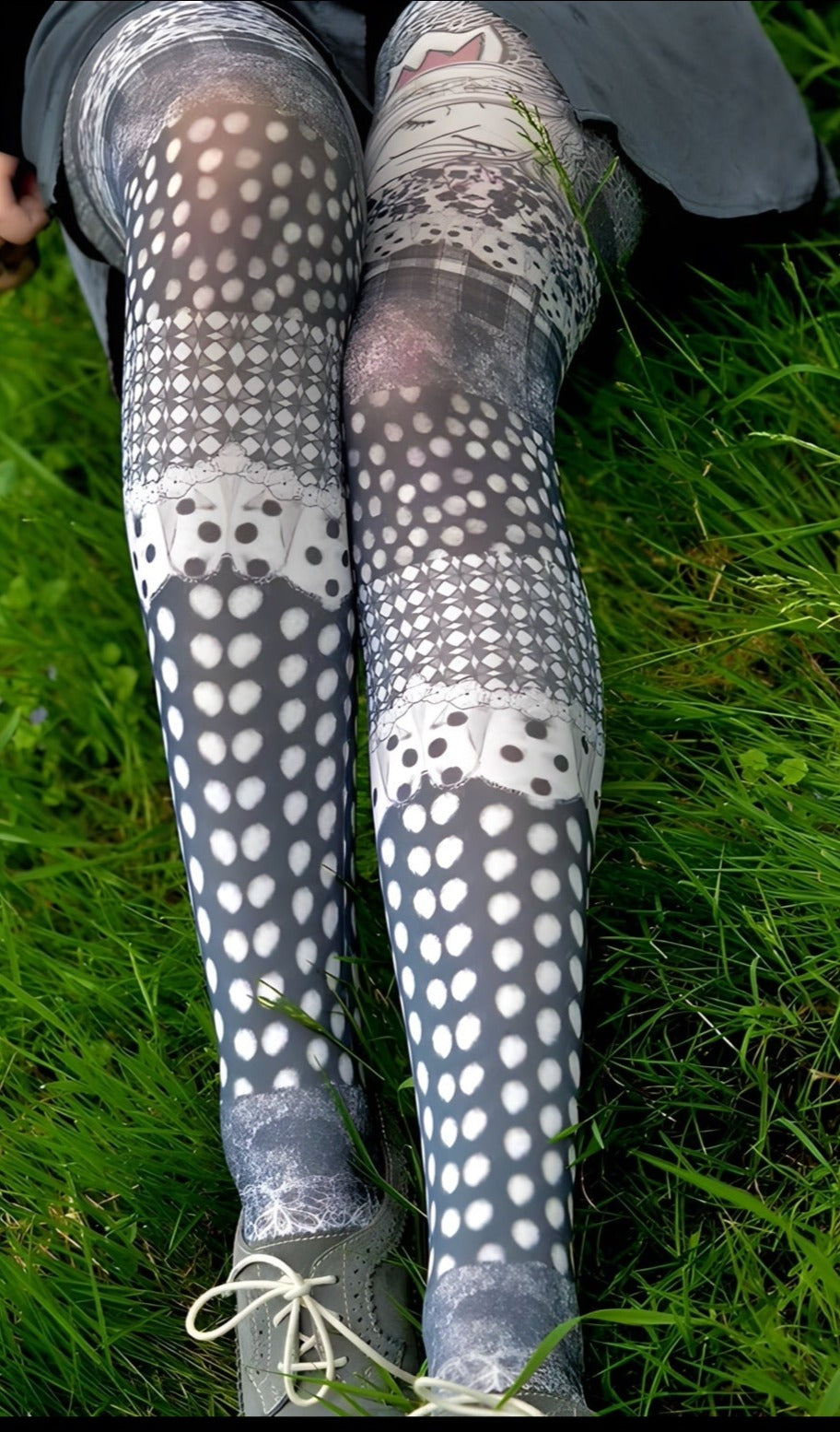 Colling Princess with Little Peas | Printed Tights