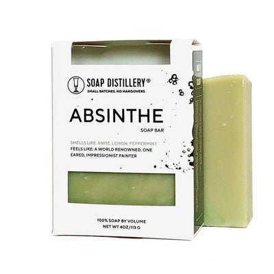 Absinthe Soap Bar - Soap Distillery - The Sock Monster