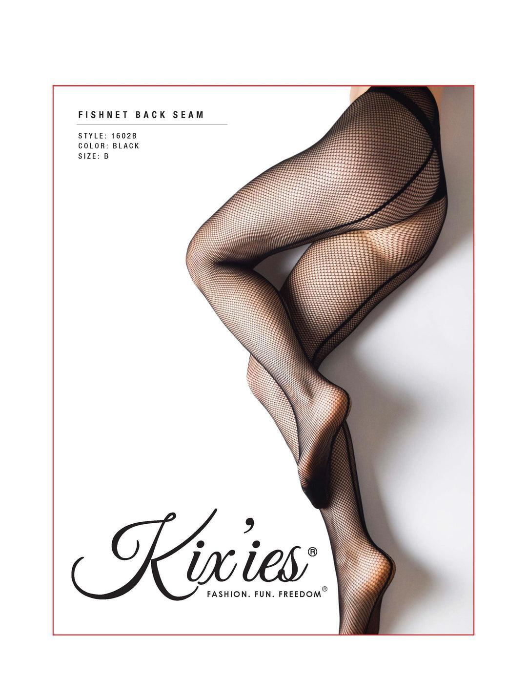 Black with Back Seam | Fishnet Tights | Petite to Plus Size The Sock Monster Black with Back Seam | Fishnet Tights | Petite to Plus Size The Sock Monster
