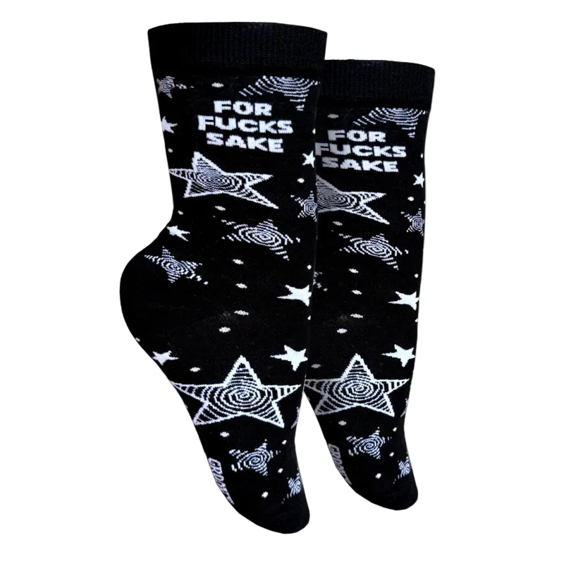 For Fucks Sake | Women's Crew – The Sock Monster