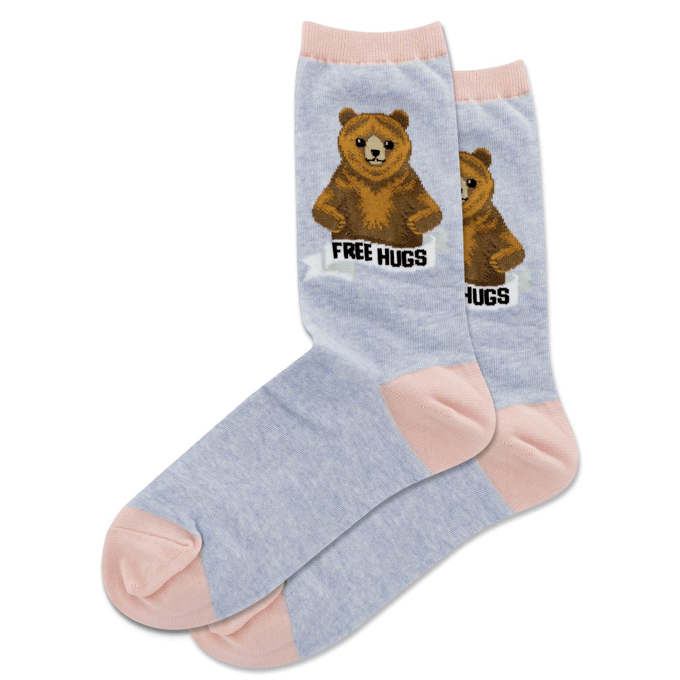 Free Hugs Bear, Women's Crew - Hot Sox - The Sock Monster