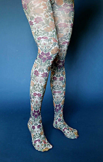 Genoa l Los Angeles County Museum of Art | Printed Tights - Tabbisocks - The Sock Monster