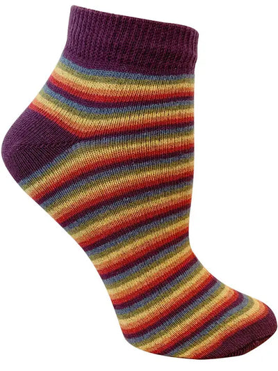 Itzel | Rainbow Striped Anklet