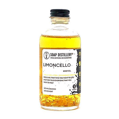 Limoncello Body Oil - Soap Distillery - The Sock Monster