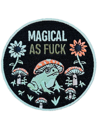 Magical As Fuck Patch - Groovy Things - The Sock Monster