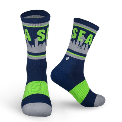 SkyLine Seattle Socks - Skyline Socks - The Sock Monster
