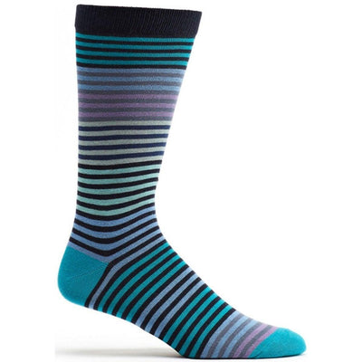 Stripy Sock, Men's Crew - Ozone Design Inc - The Sock Monster