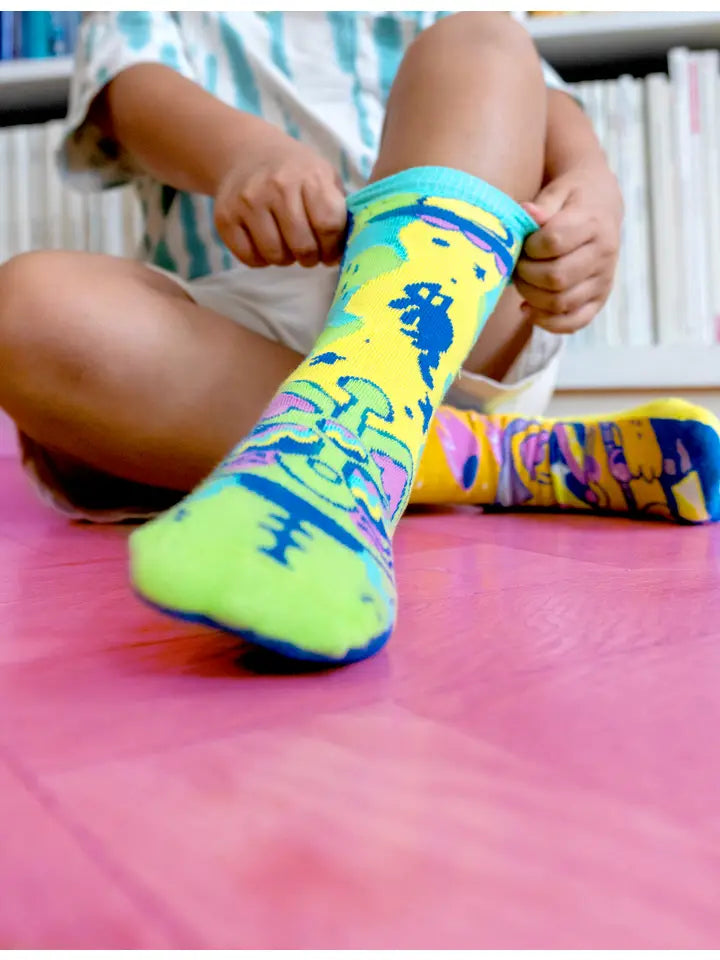 Lunar and Tick | Kids Socks | Mismatched Fun Socks
