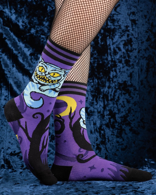 Cheshire Cat | Crew Socks