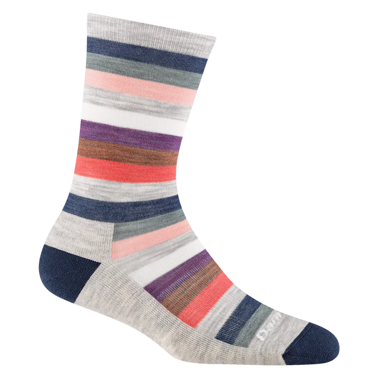 Mystic Stripe | Women's Lightweight Crew with Cushion #1644