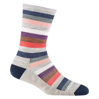 Mystic Stripe | Women's Lightweight Crew with Cushion #1644