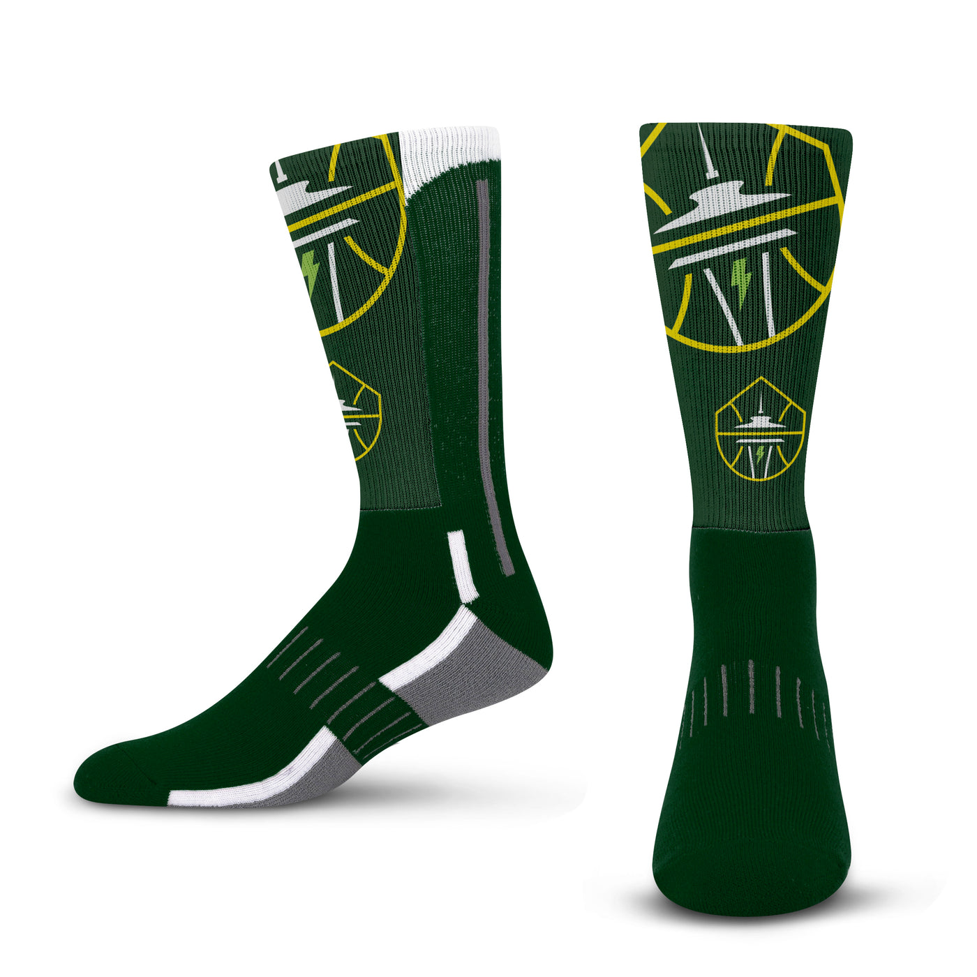Seattle Storm | Phenom Curve | Crew Socks