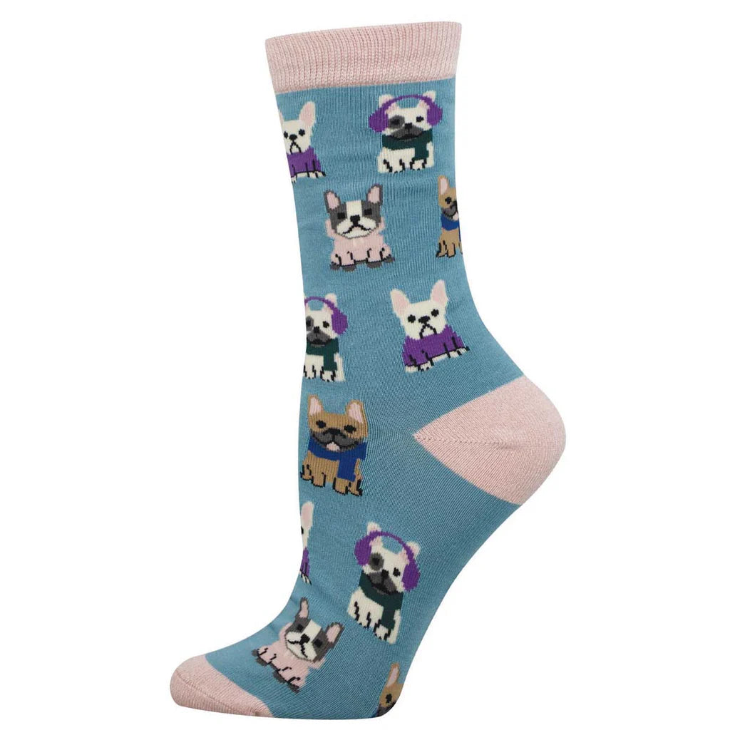 Frenchie Dressing | Women's Bamboo Crew