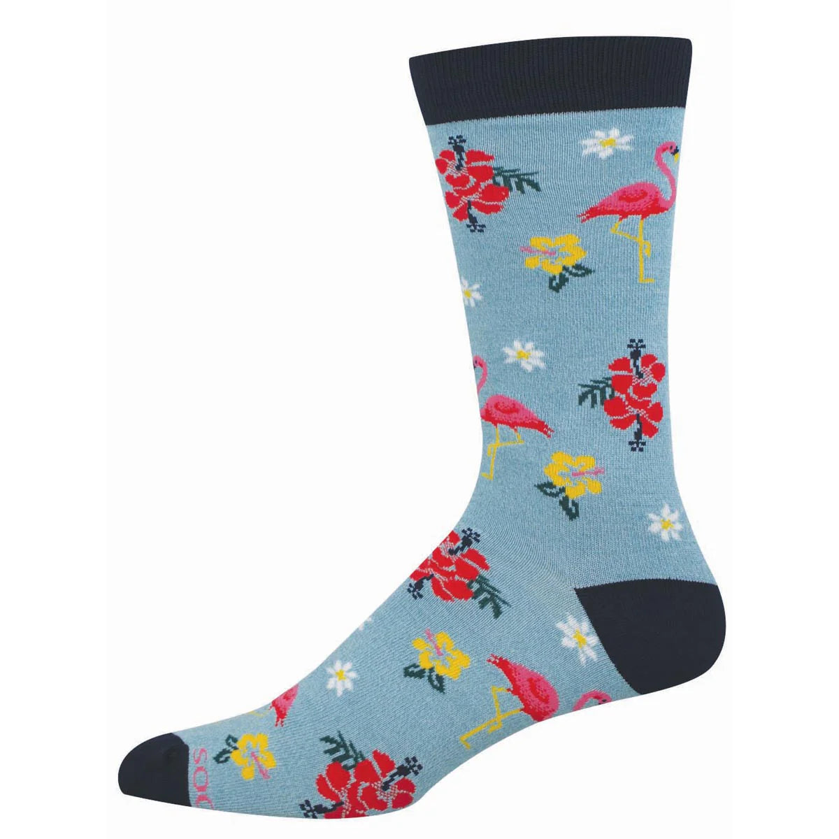 Flock Yeah | Men's Bamboo Crew – The Sock Monster
