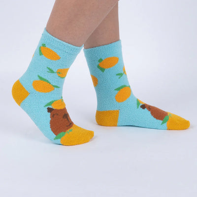 Yuzu Cute, Capybara! | Slipper Socks