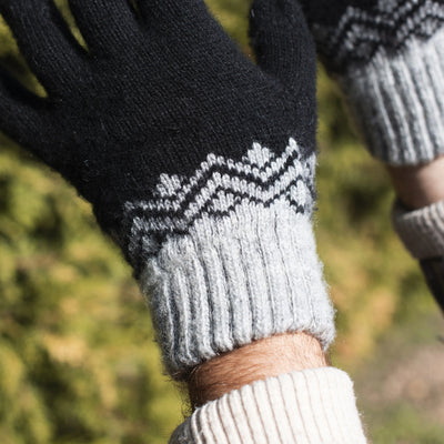 Men's | Winter Abyss | Merino Wool | Gloves