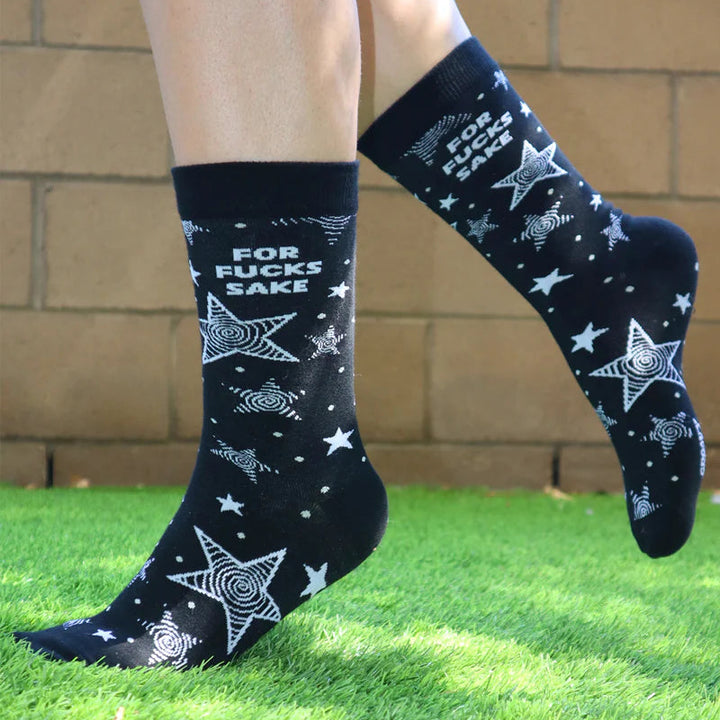 For Fucks Sake | Women's Crew – The Sock Monster