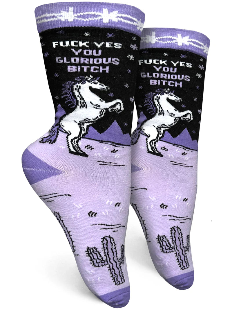 Fuck Yes You Glorious Bitch | Women's Crew