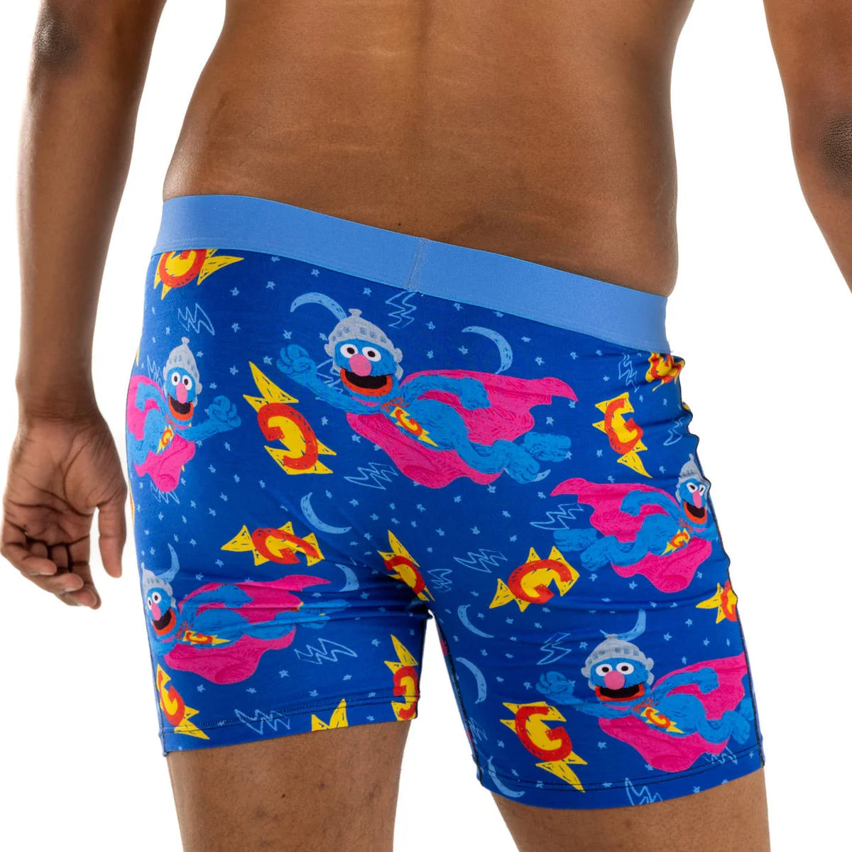 Super Grover | Sesame Street | Boxer Briefs – The Sock Monster