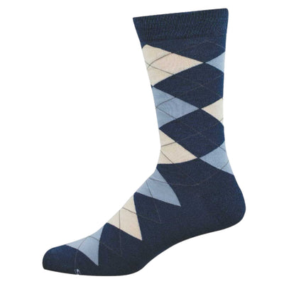 Classic Argyle | Men's Bamboo Crew