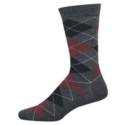 Classic Argyle | Men's Bamboo Crew