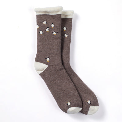 Penguin Waddle | Organic Wool Snuggle Sock