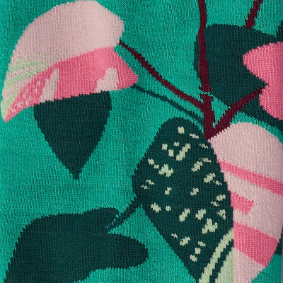 Philodendron | All Gender Stretch-It™ Wide Calf Knee-high