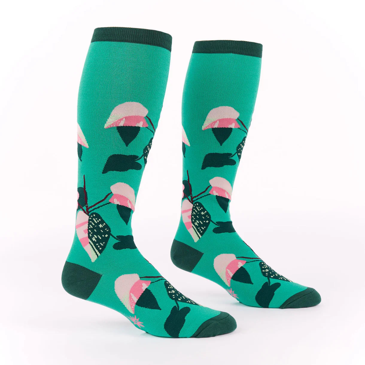 Philodendron | All Gender Stretch-It™ Wide Calf Knee-high