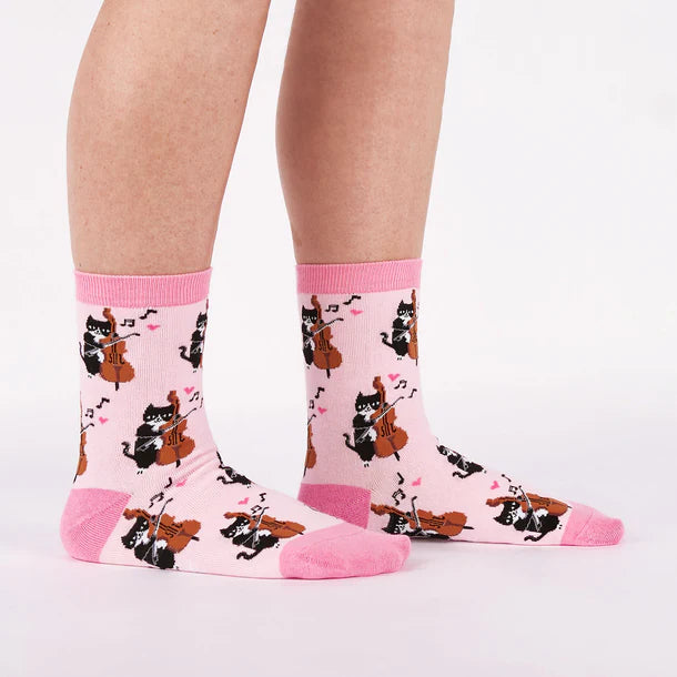 Mewsic to My Ears | Women's Crew