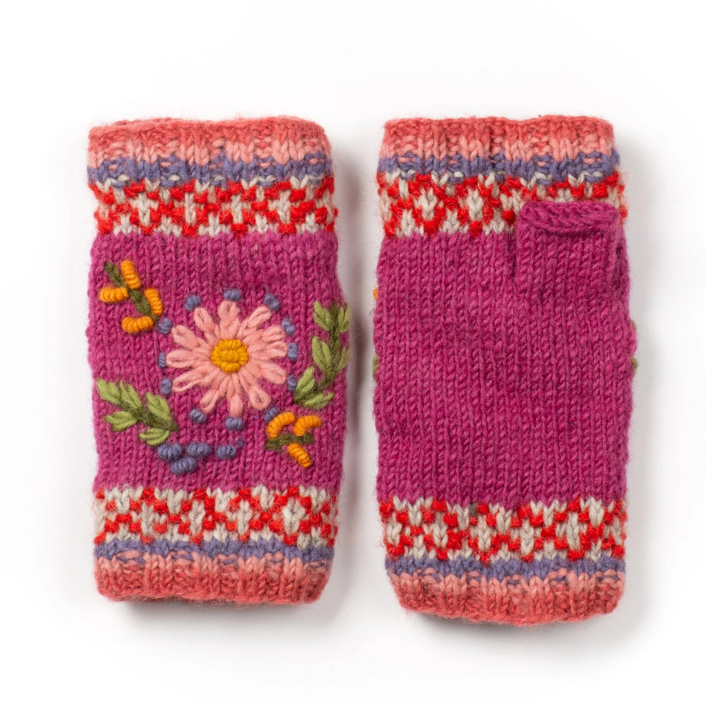 Abigail | Women's Wool Knit Hand Warmers