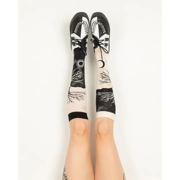 As Above So Below | Knee High Socks