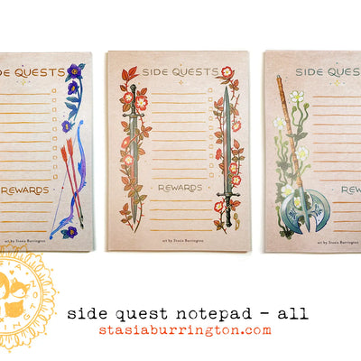Side Quests | Notepad
