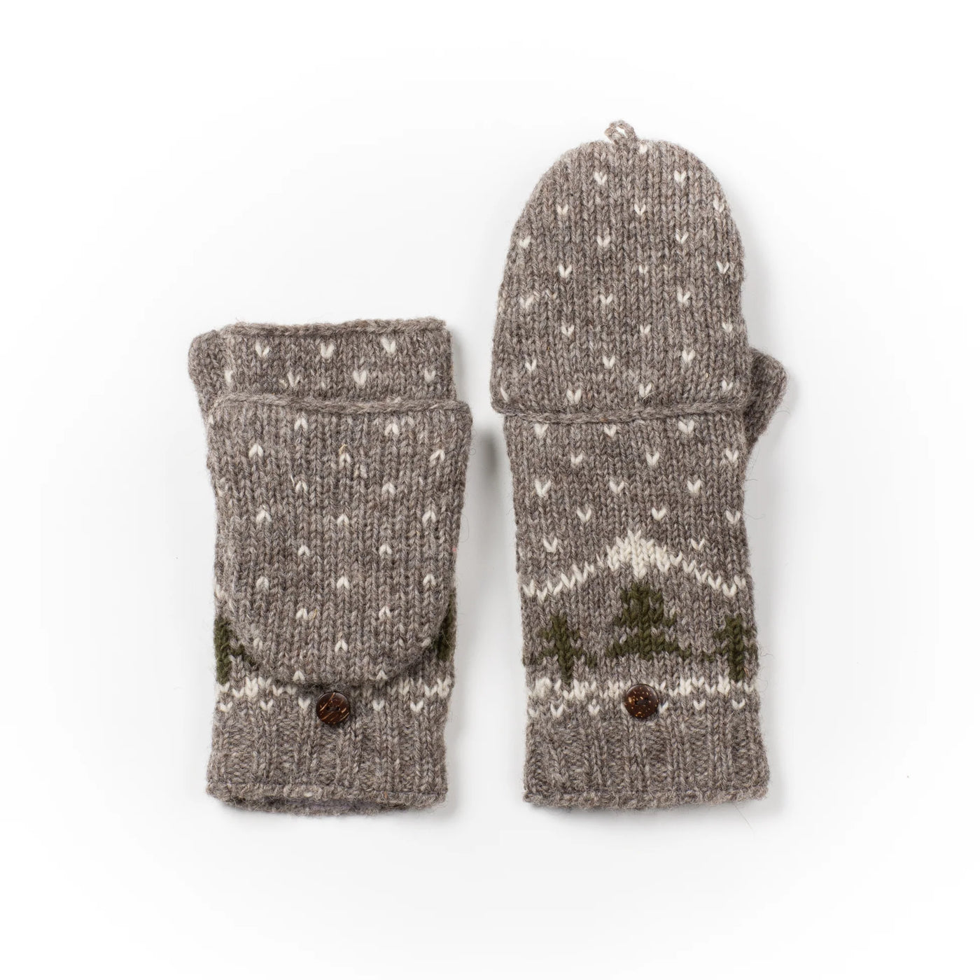Appalachian | Men's Wool Knit Convertible Mittens