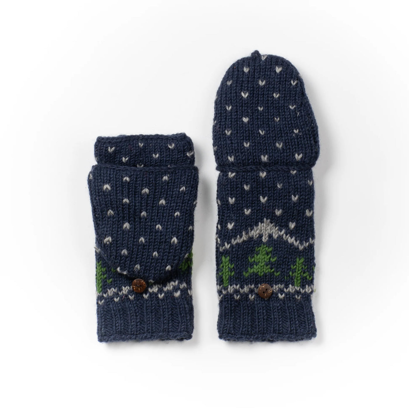 Appalachian | Men's Wool Knit Convertible Mittens