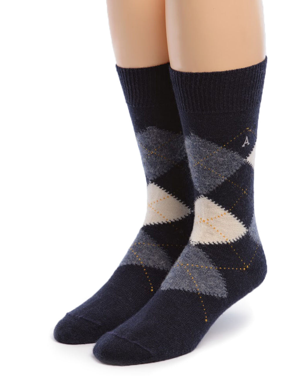 Classic Argyle | Alpaca Crew Socks