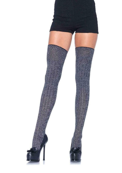 Athena Heather Thigh High Stockings - Leg Avenue - The Sock Monster
