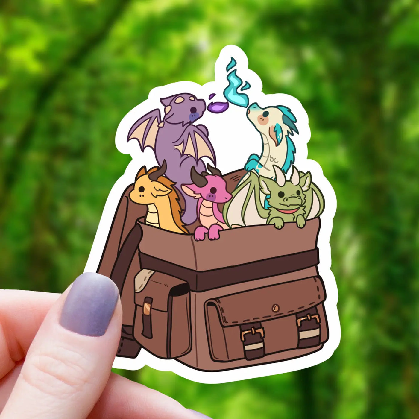 Bag of Dragons | Vinyl Sticker