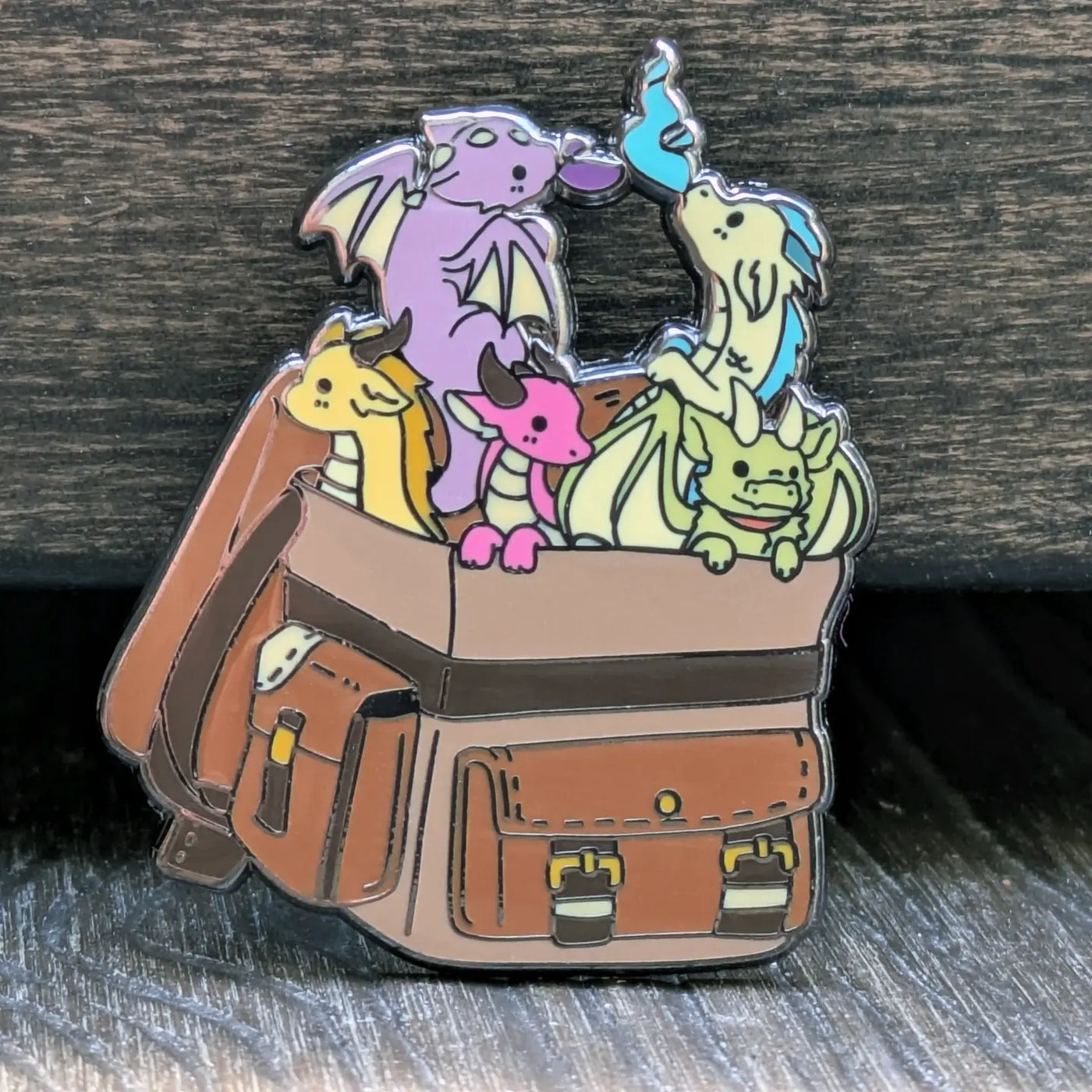 Bag of Dragons | Enamel Pin