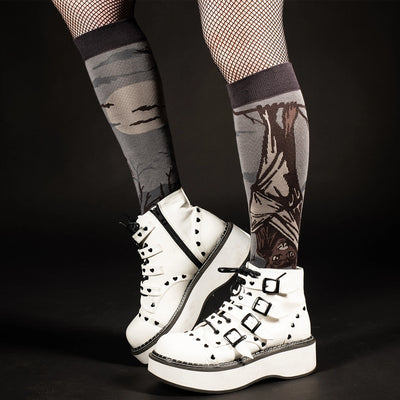 Bat | Knee High Socks