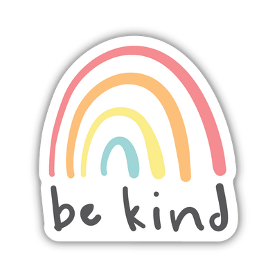Be Kind Rainbow | Sticker - Stickers Northwest - The Sock Monster