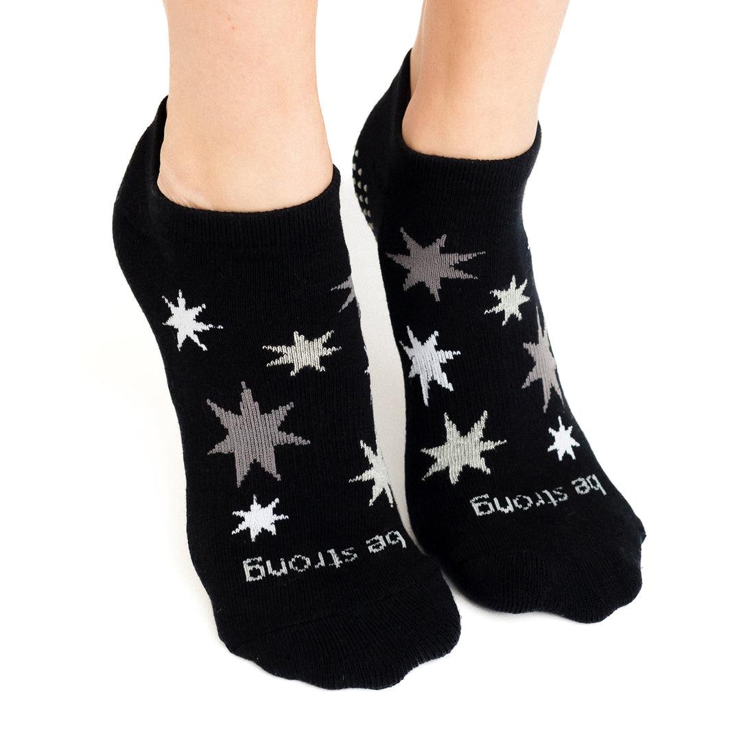 Be Strong Stellar, Grip Socks - StickyBeSocks - The Sock Monster