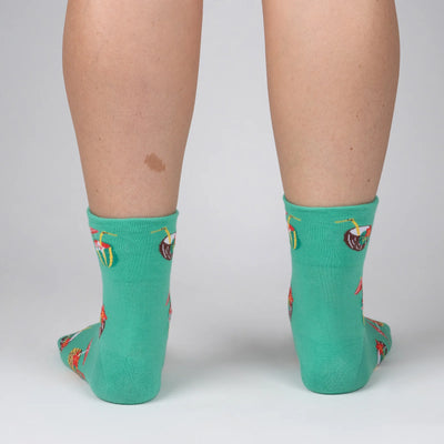 Where My Beaches At? | Women's Turn Cuff Crew