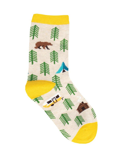 Bear In The Woods, Youth Crew - Socksmith - The Sock Monster