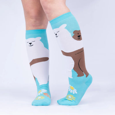 Beary Best Friends | Women's Knee-high