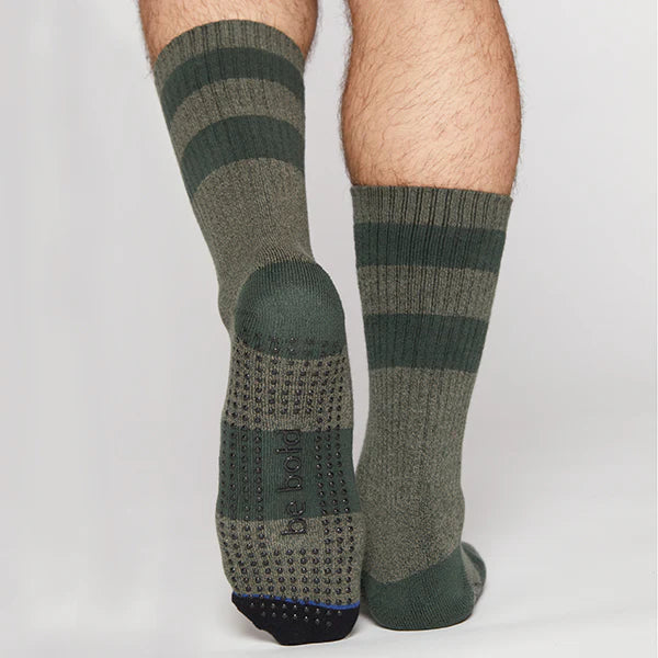 Be Bold Crew | Grip Socks | Large