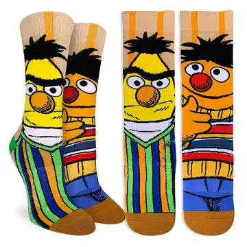 Bert & Ernie | Sesame Street | Women's Active Fit Crew