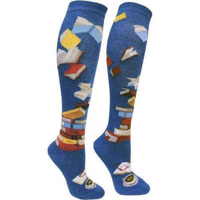 Bibliophile, Women's Knee-high - ModSock - The Sock Monster