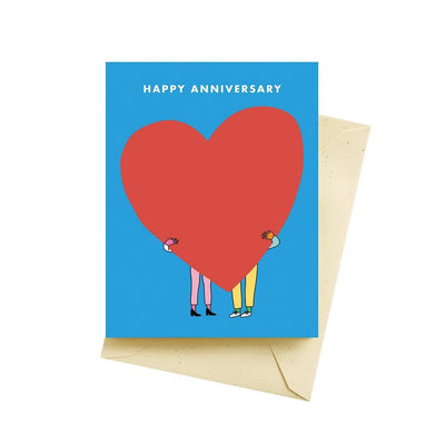 Big Love Anniversary Cards - Seltzer - The Sock Monster