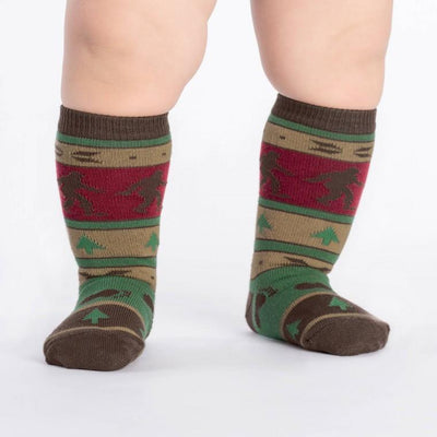 Bigfoot Sweater, Toddler Knee-high - Sock It To Me - The Sock Monster