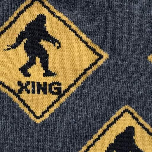 Bigfoot Xing, Men's Crew - Sock It To Me - The Sock Monster